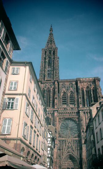 Blick auf das Münster