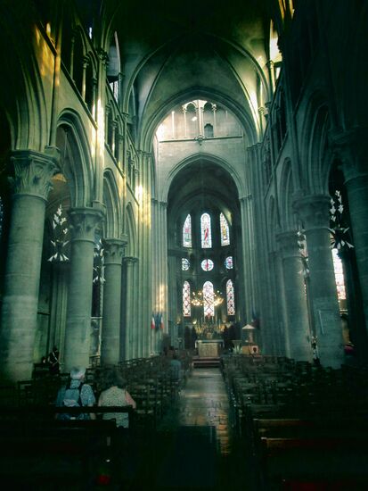 Im Inneren der Kirche