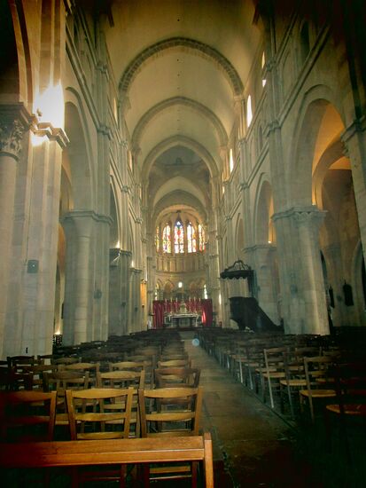 Im Inneren der Kirche