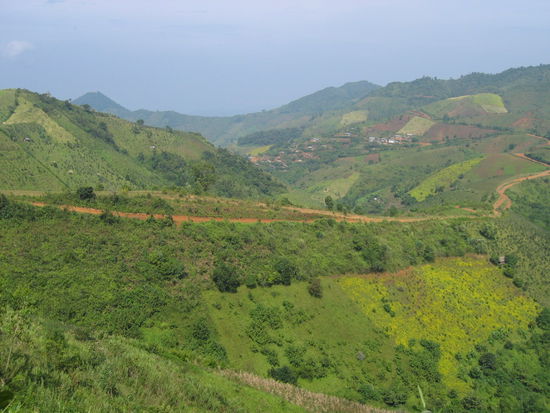 Landschaft in den Bergen