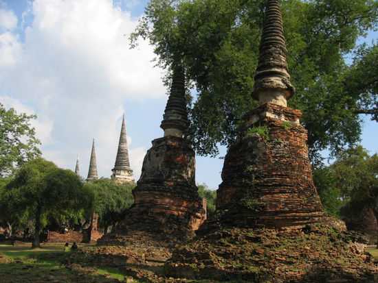 Ruinen in Ayutthaya