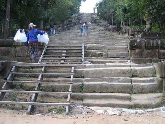 Der Aufstieg beginnt ...