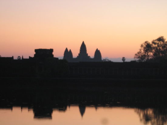 Angkor Wat ... vor Sonnenaufgang...
