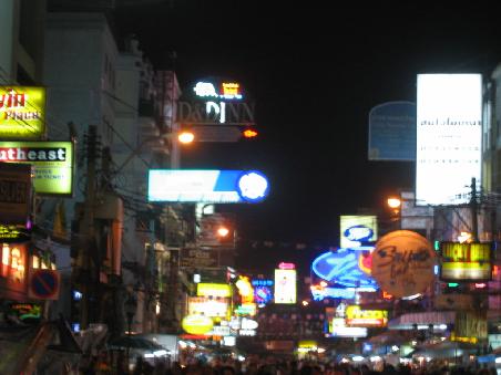 Khao San Road in Bangkok