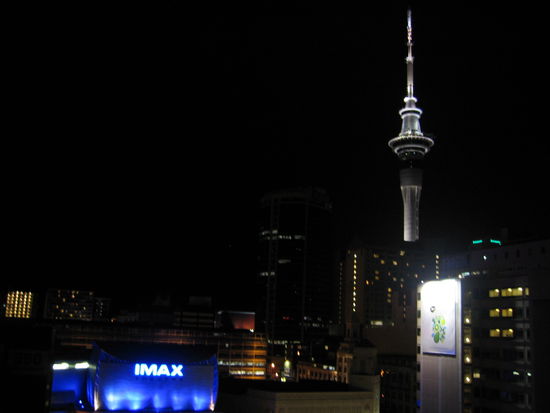 Auckland bei Nacht