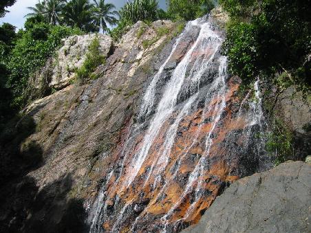 Ein kleiner Wasserfall