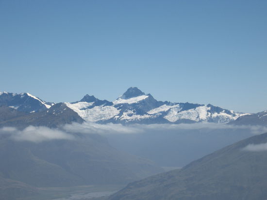 Blick auf Mt. Aspiring