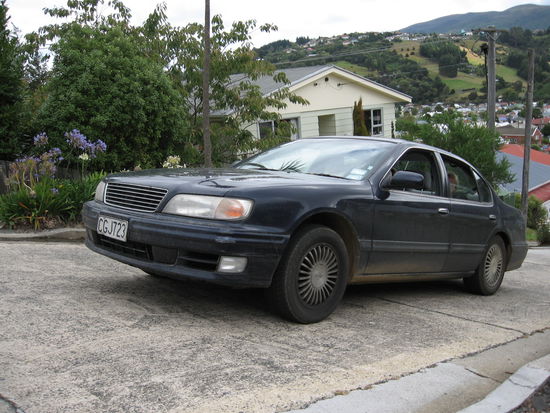 Unser Mietwagen in der Baldwin Street