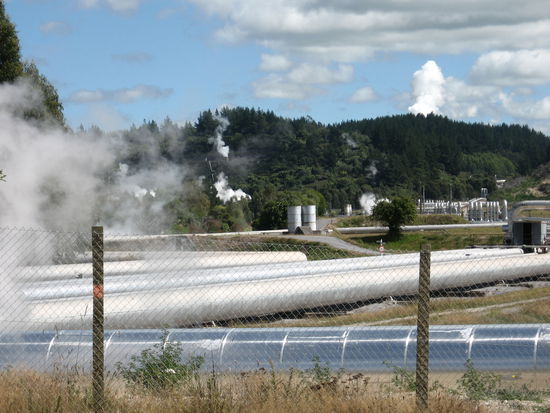 Wairakei Geothermal Kraftwerk