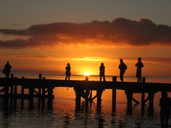 Sonnenaufgang in Monkey Mia