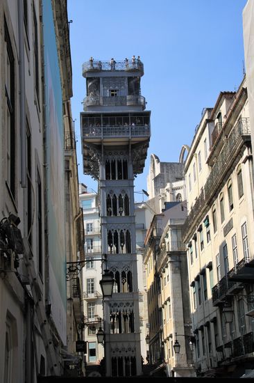 Lissabon - Elevator Santa Justa