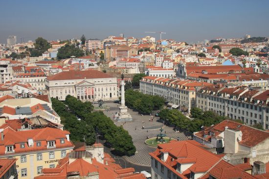 Lissabon - Praca dom Pedro
