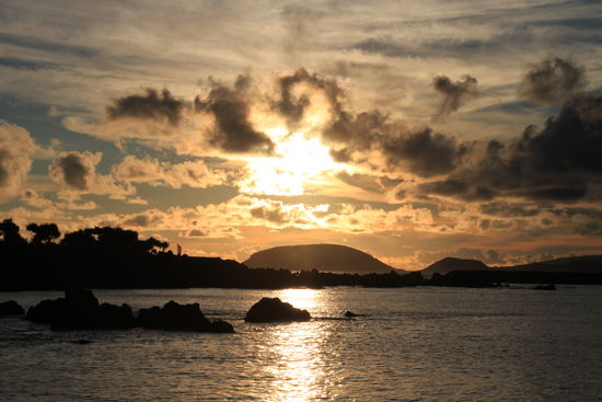 Sunset auf Pico - in Madalena