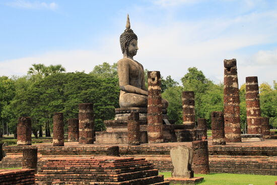 Im Historical Park in Sukhothai