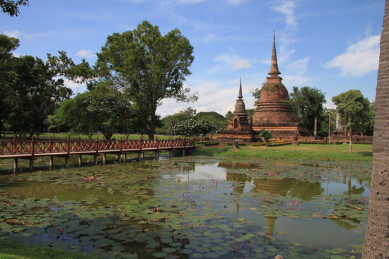 Im Historical Park in Sukhothai