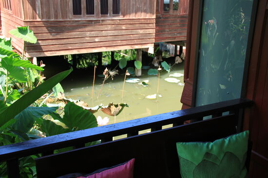 Unsere  Unterkunft in Sukhothai