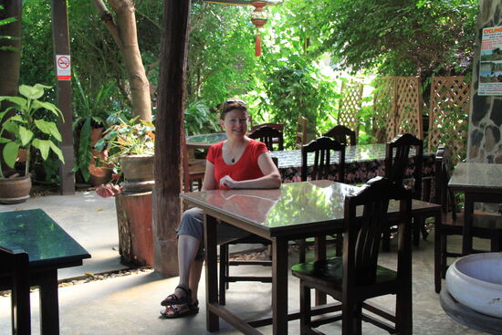 Unsere  Unterkunft in Sukhothai