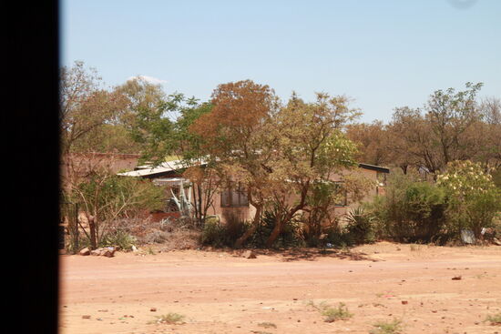 Auf der Strecke durch Simbawe