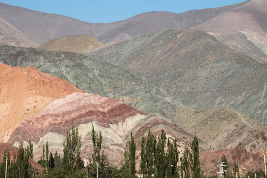 Umgebung von Purmamarca / "Berg der sieben Farben"