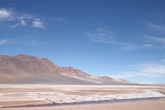 Fahrt über die Anden
