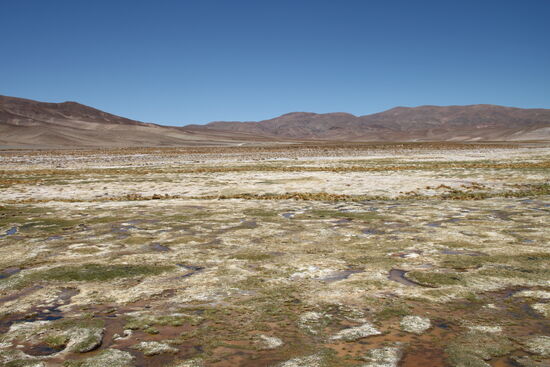 Fahrt über die Anden