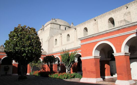 Im Kloster "Catalina"