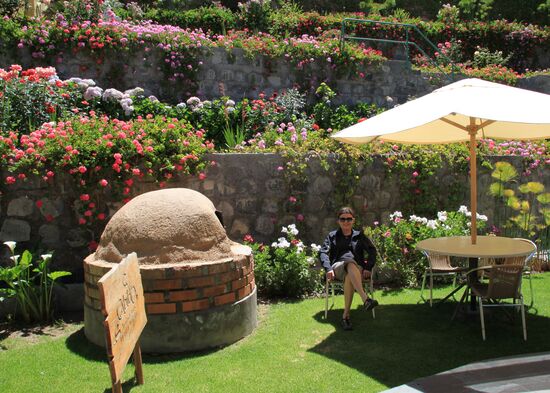 Garten des Hotels "El Cabildo"
