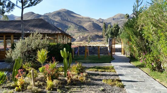 In der Anlage der Killawasi-Lodge
