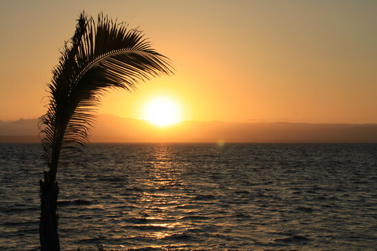 Sunset in Paracas