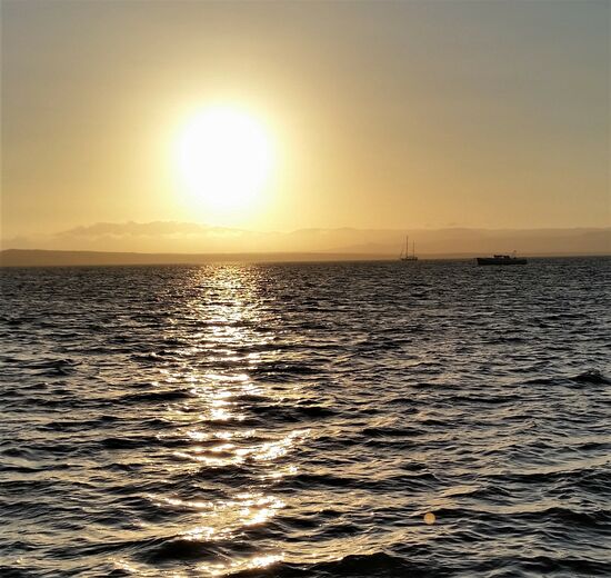Sunset in Paracas