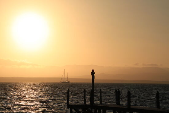 Sunset in Paracas