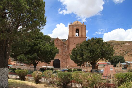 Die Kirche "Santa Isabel" in Pukara