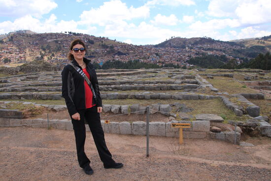 Ruinen der Inka-Festung "Sacsayhuaman"