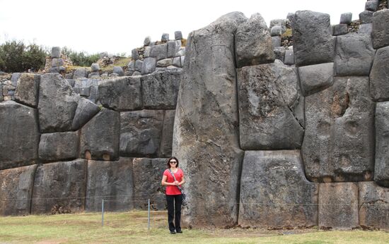 Ruinen der Inka-Festung "Sacsayhuaman"