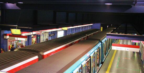 U-Bahn in Santiago