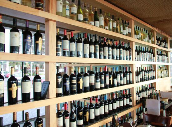 Im Restaurant "Tierra de Fuego"