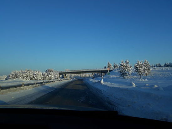 auf schwedischen Strassen unterwegs nordwärts