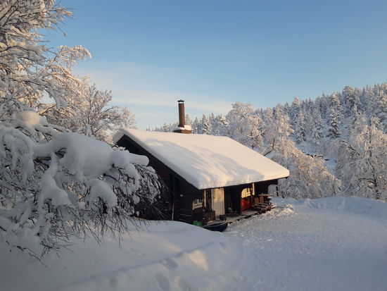 unsere bescheidene Hütte 