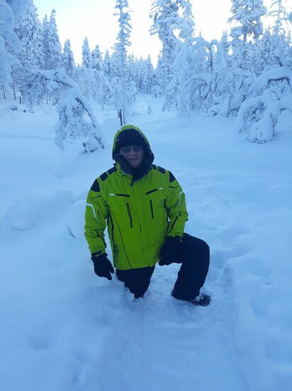 einen Schritt neben den Weg und schon sucht man ein Bein 13.02.