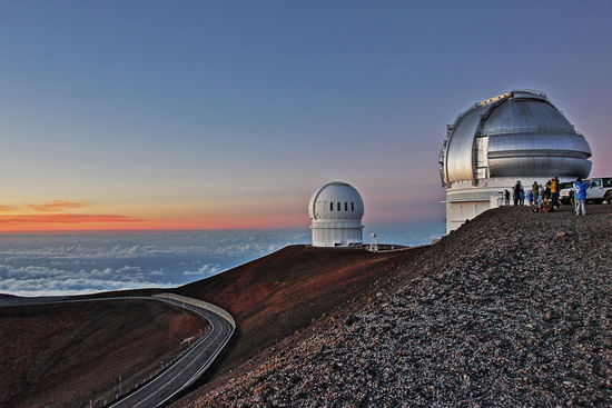 Ein Sonnenuntergang auf dem Gipfel des Mauna Kea, übrigens in der saubersten Luft der Erde, ist ein unvergessliches Erlebnis.