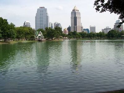 Lumphini Park in Bangkok