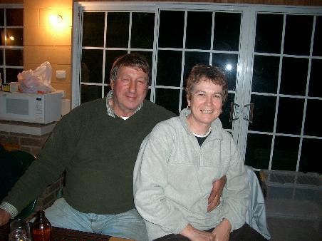 Toni + Sue (unsere Hausherren - aber ganz nette)