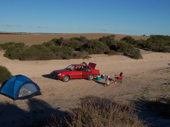 einer unserer Campspots