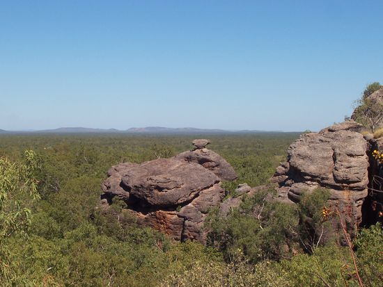 Ausblick vom Nourlangie Rock