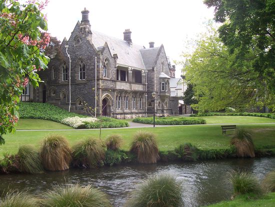 Baustil in Christchurch