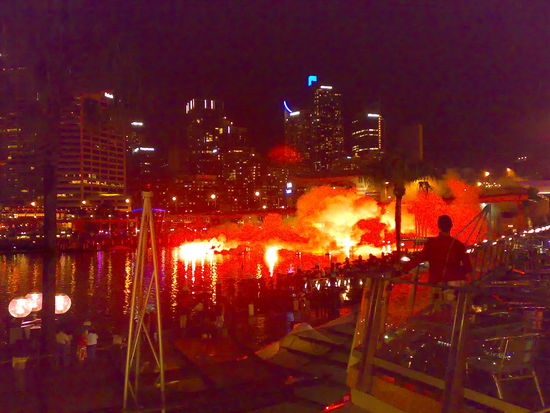 nachtraeglich noch ein Bild von der Lichtershow