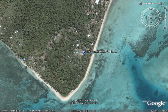 Ein Blick auf unsere Unterkunft...dank Google Earth