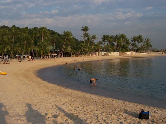 Strand auf Sentosa
