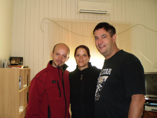 Freddy, Kathrin + Cliff