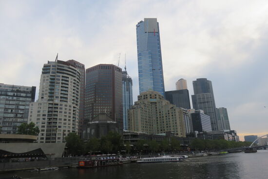 Blick auf den CBD, den Central Business District